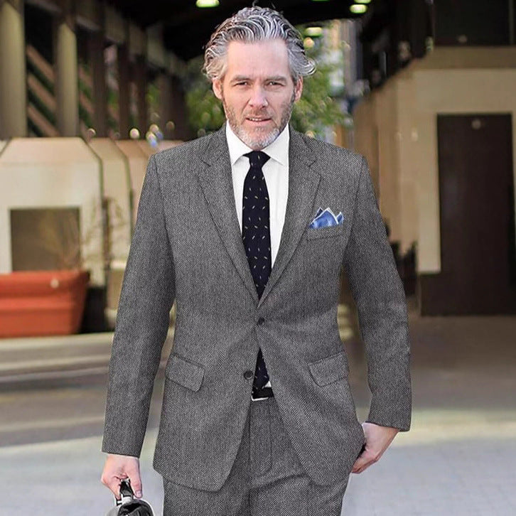 Herrenblazer im britischen Slim-Fit-Stil