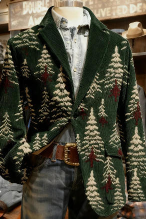 Saco Casual Navideño