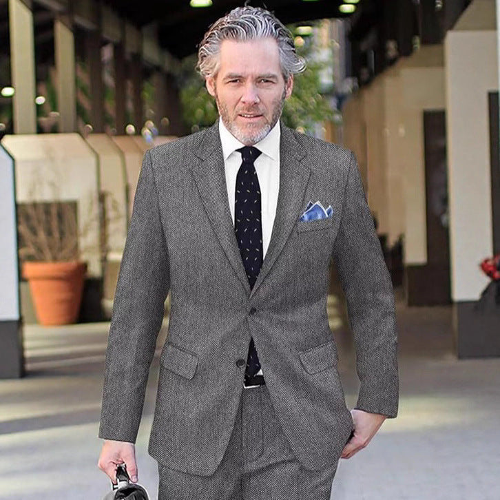 Herrenblazer im britischen Slim-Fit-Stil