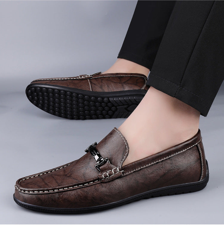 Herrenschuhe aus Leder