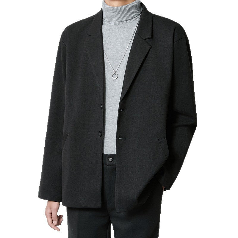 Lockerer Freizeitblazer aus Wolle
