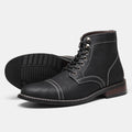 Vintage-Freizeitstiefel aus Leder