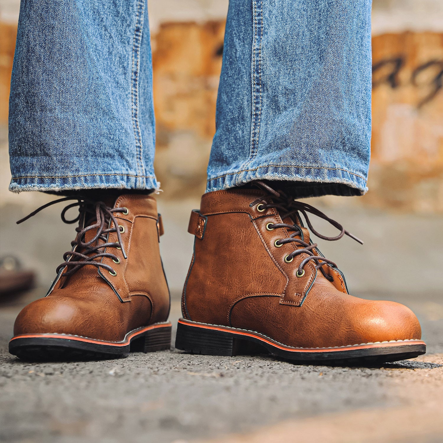 Retro-Cowboystiefel
