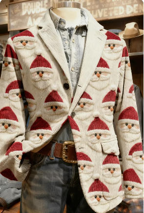Saco Casual Navideño