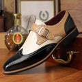 Zapatos de Cuero Formal Casual con Tallado Brogue